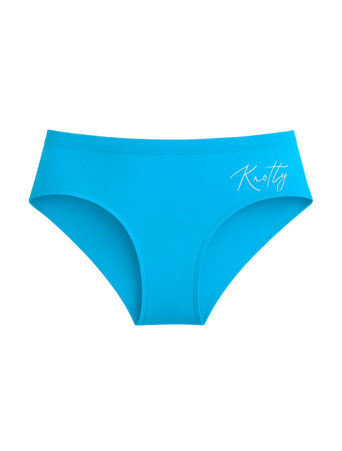 Azure Cotton Knotty Briefs