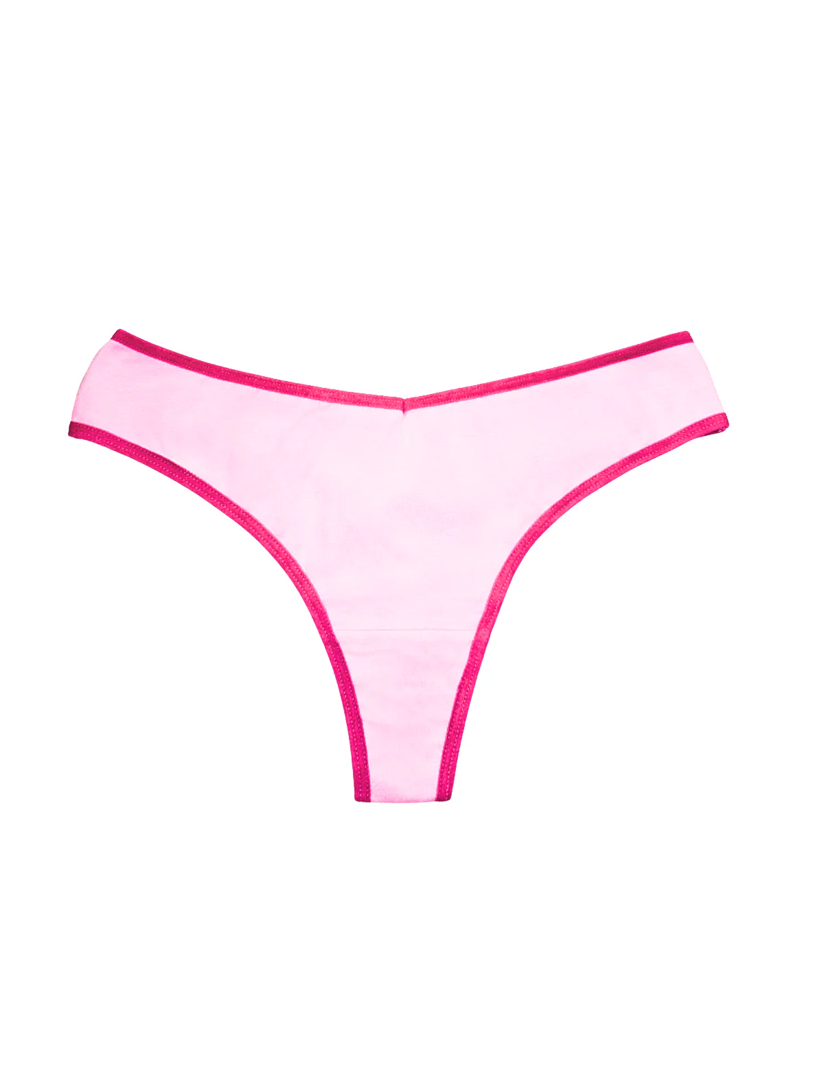 Basic Me In Magenta Cotton Thong