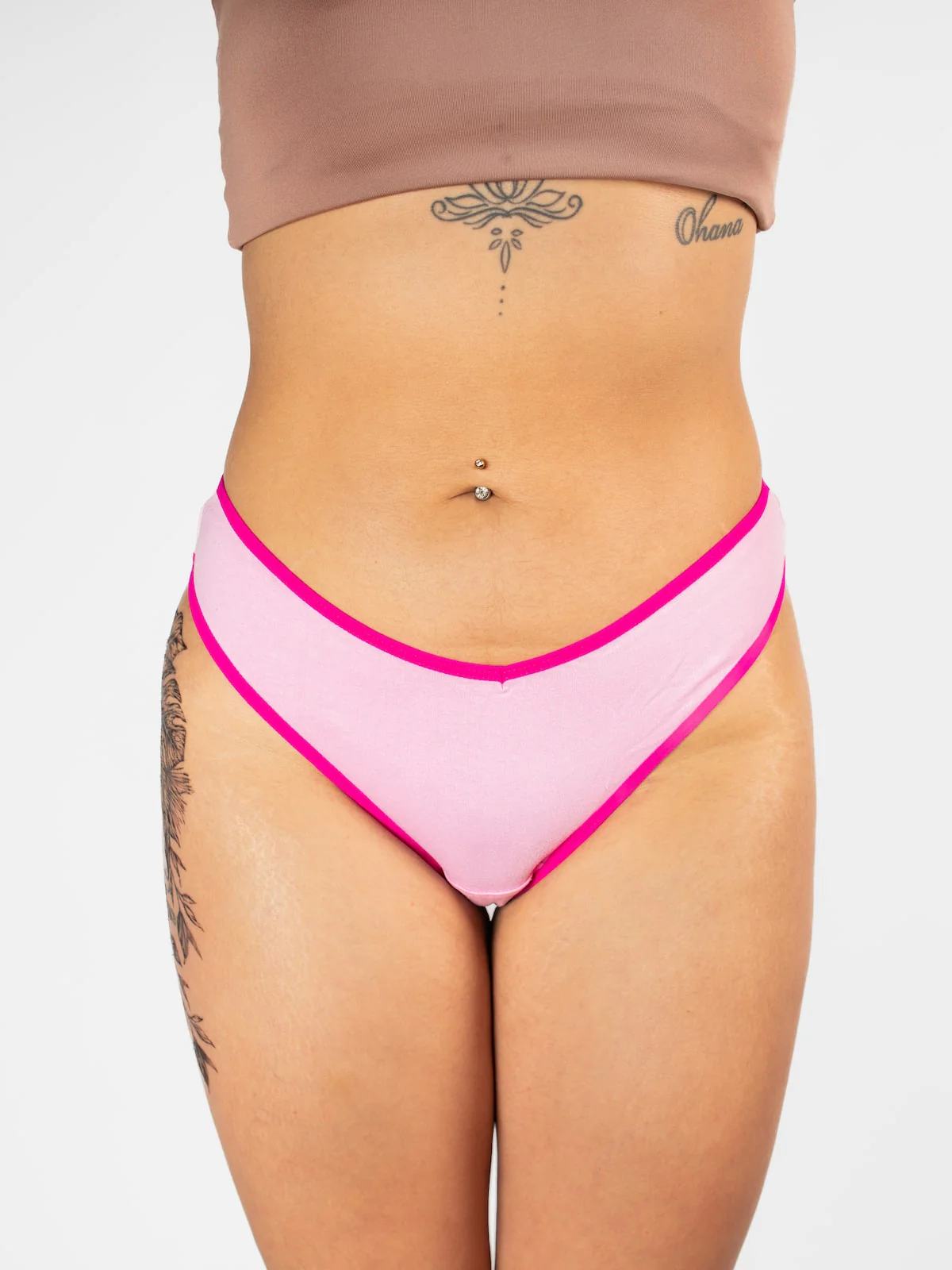 Basic Me In Magenta Cotton Thong - Image 2