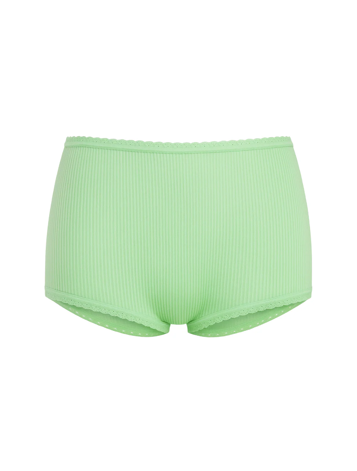 AiraModal™ Mint Ribbed Boyshort
