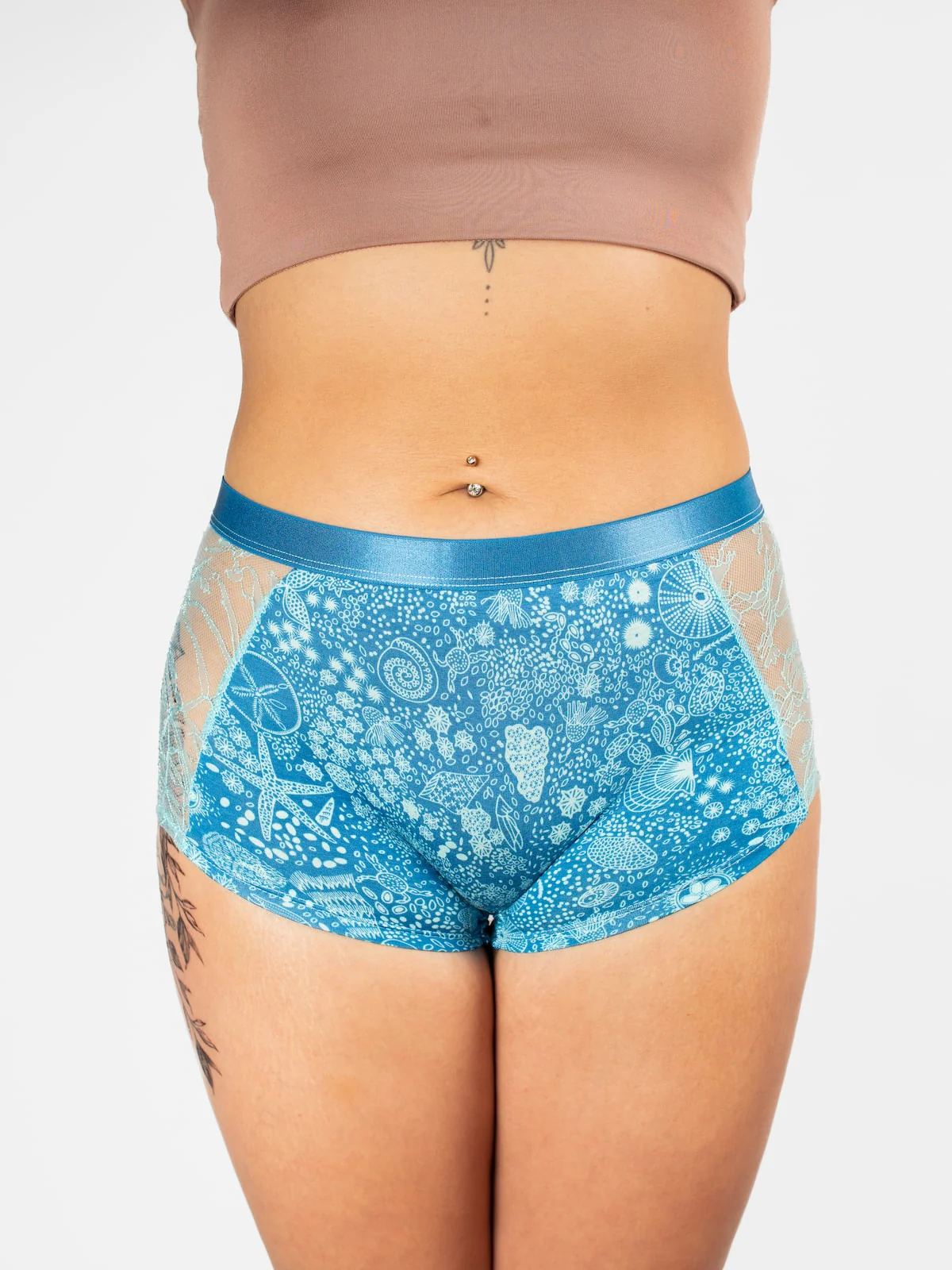 AiraModal™ Blue Bliss Boxer Boyshort - Image 2