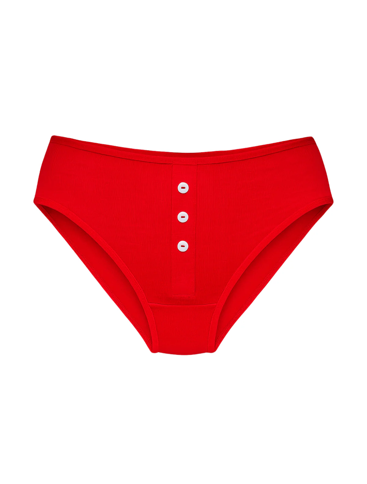 AiraModal™ Cherry Full-Coverage Button Brief