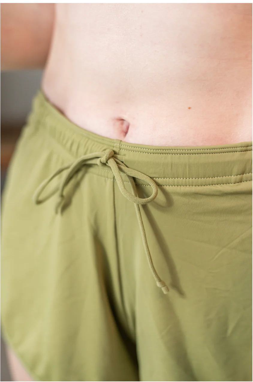 Compression Pad-Friendly Yoga Shorts - Image 5
