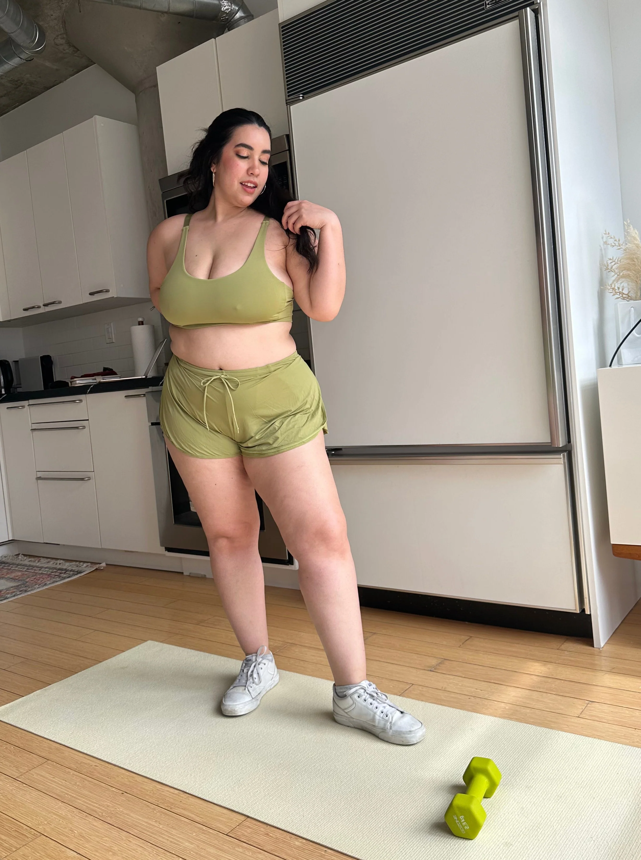 Compression Pad-Friendly Yoga Shorts - Image 8