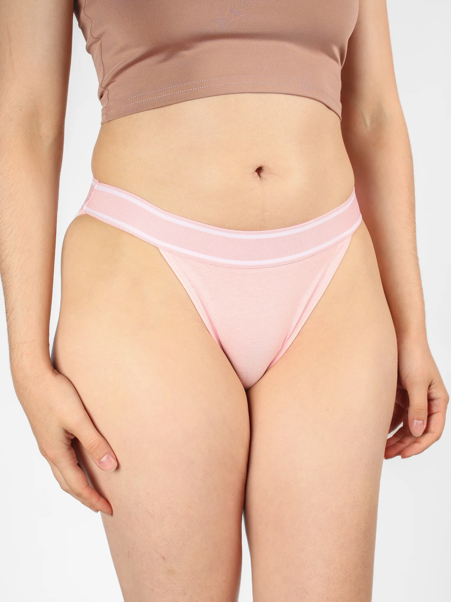Cotton Elastic-Waist Brief - Image 2