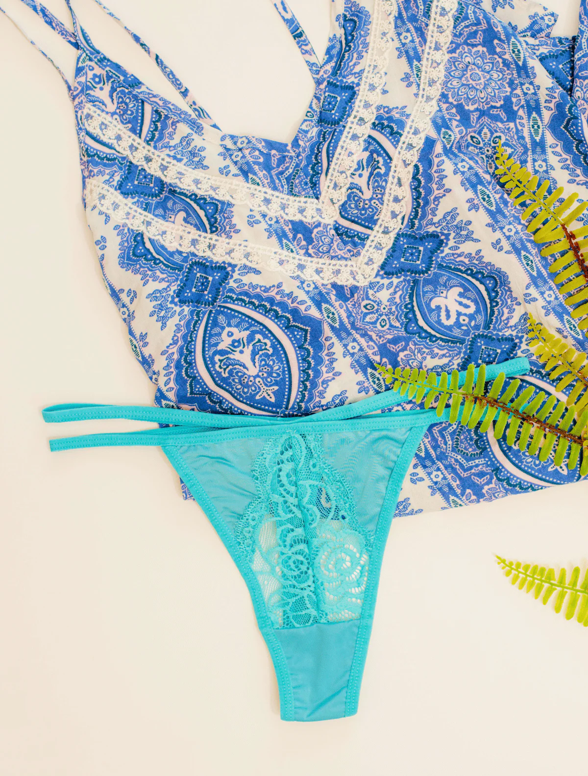 Double Strap Aqua Thong - Image 4
