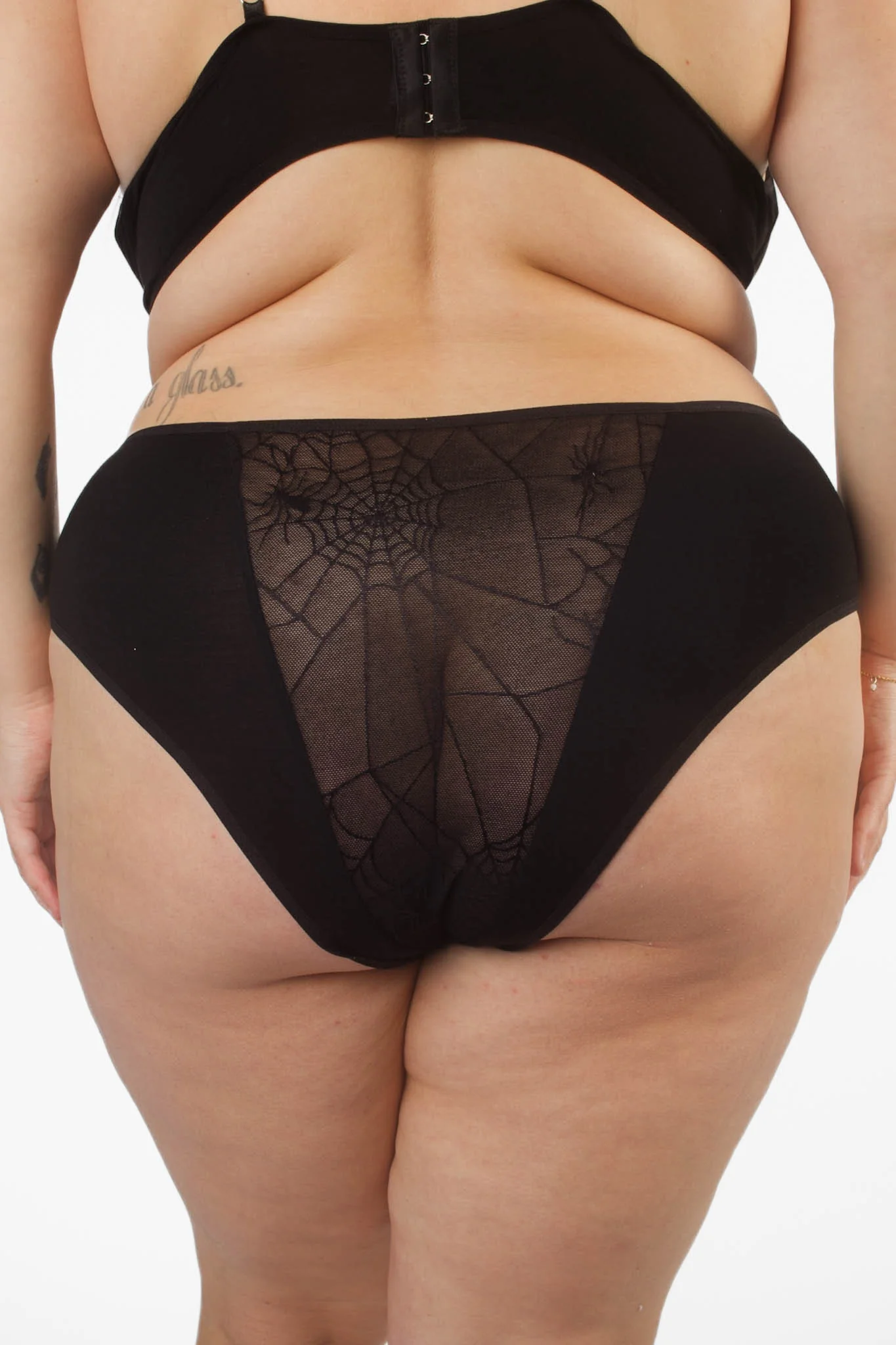 Fantasy Goth Cobweb Brief - Image 2