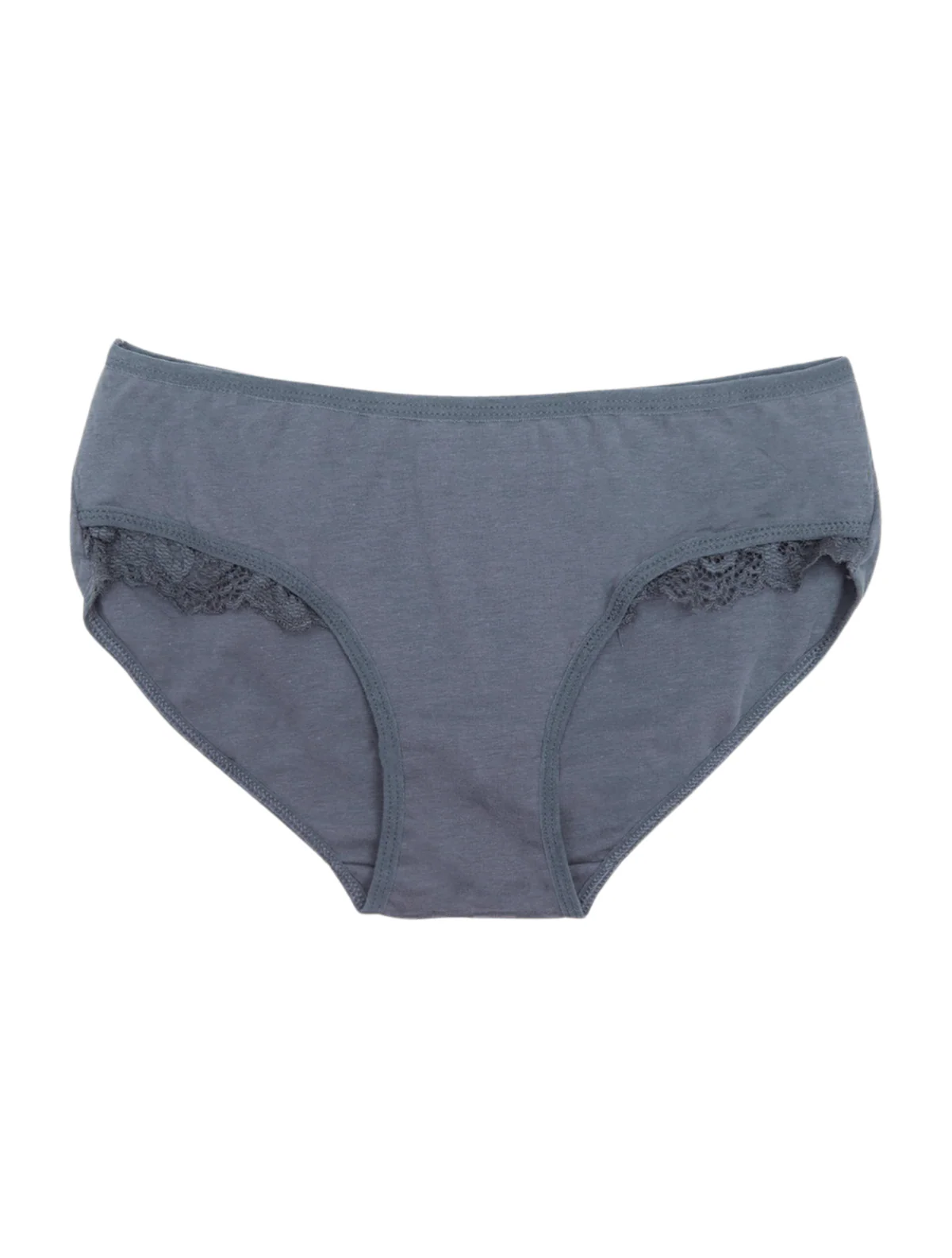 Grey Magnolia Cotton Briefs