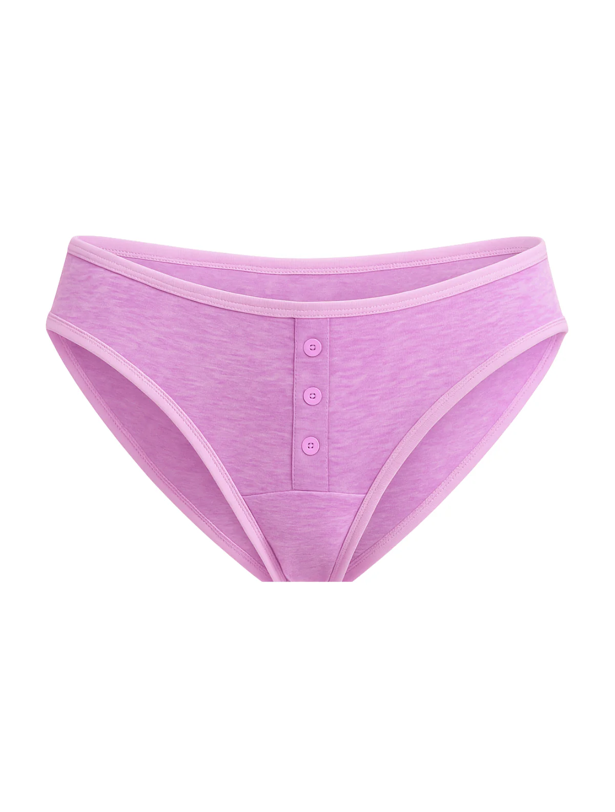 Heathered Lavender Cotton Briefs