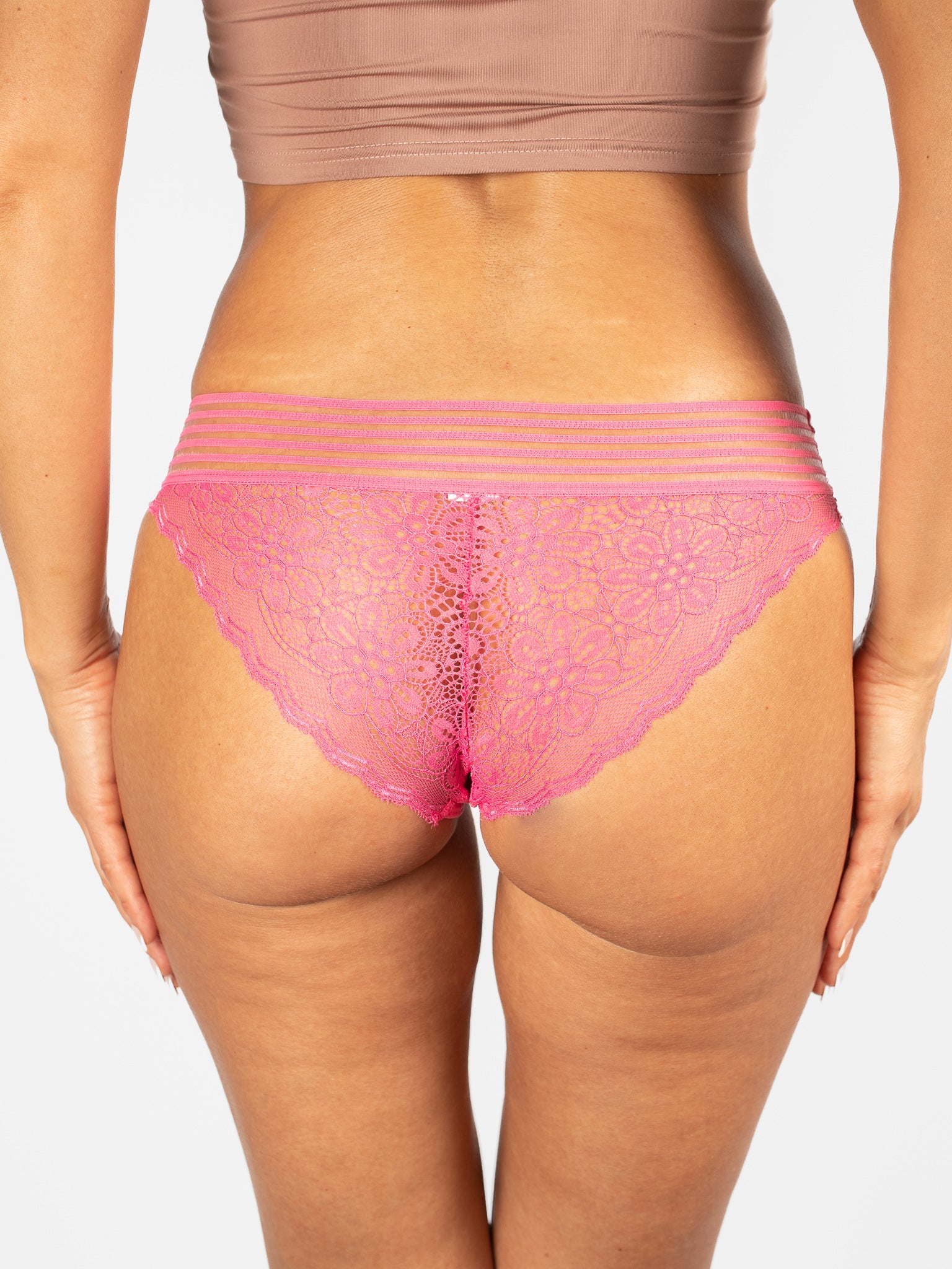 Hibiscus Lace Cheeky - Image 4