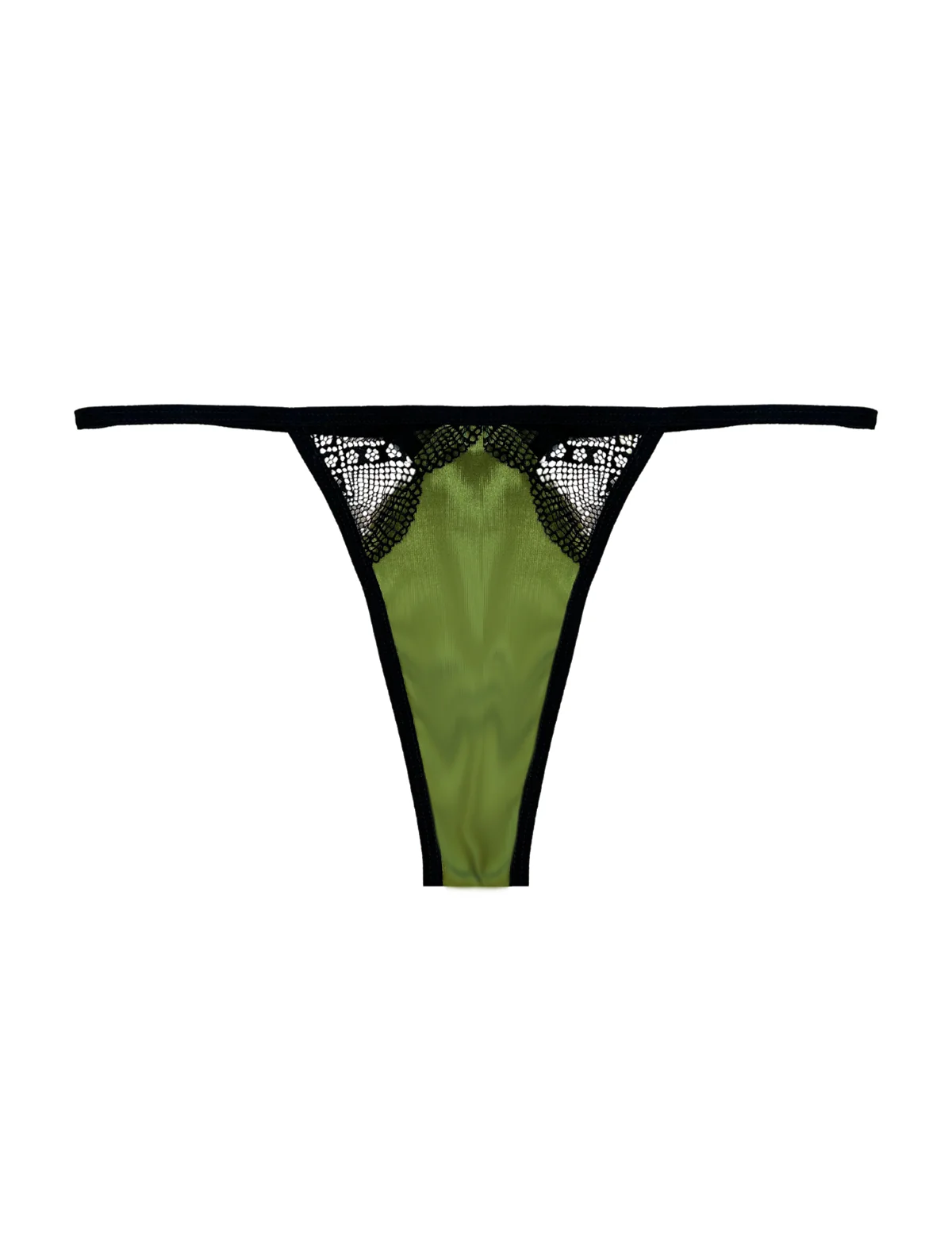 High-Rise Paris Green Thong