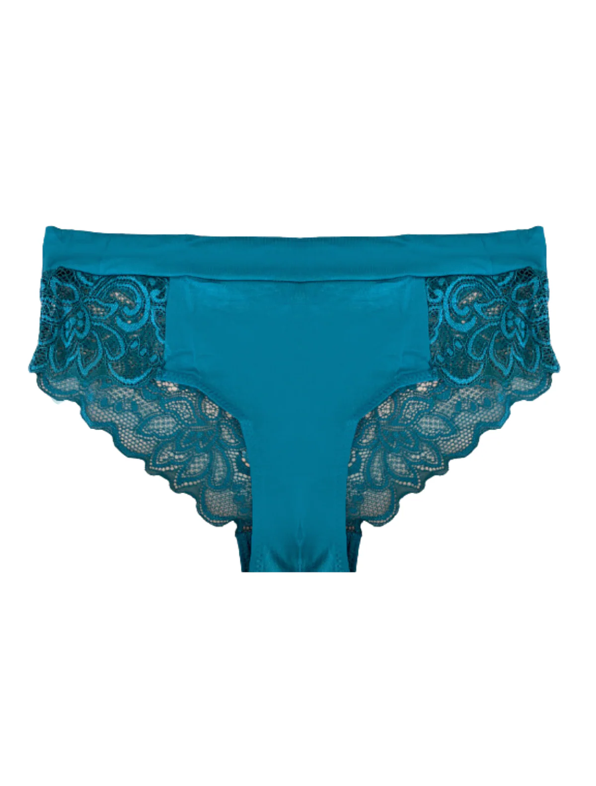 AiraModal™ Low-rise Teal Lace Brief