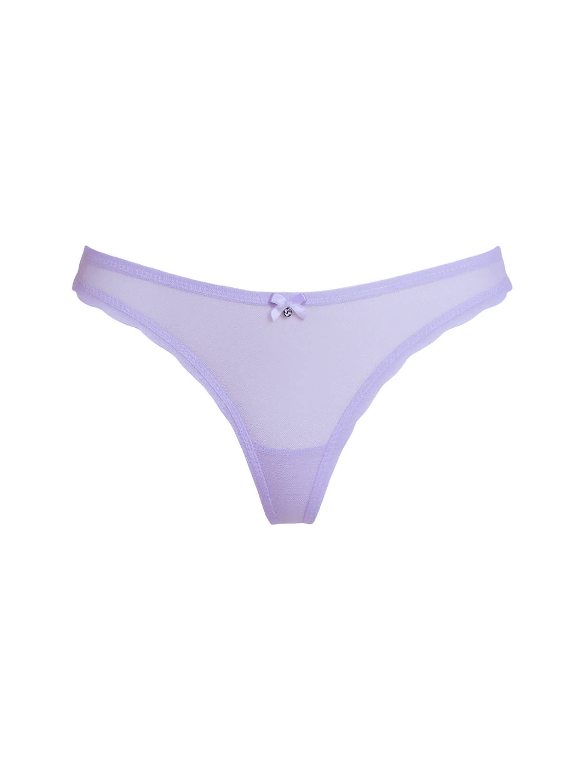 Lilac Charm Thong