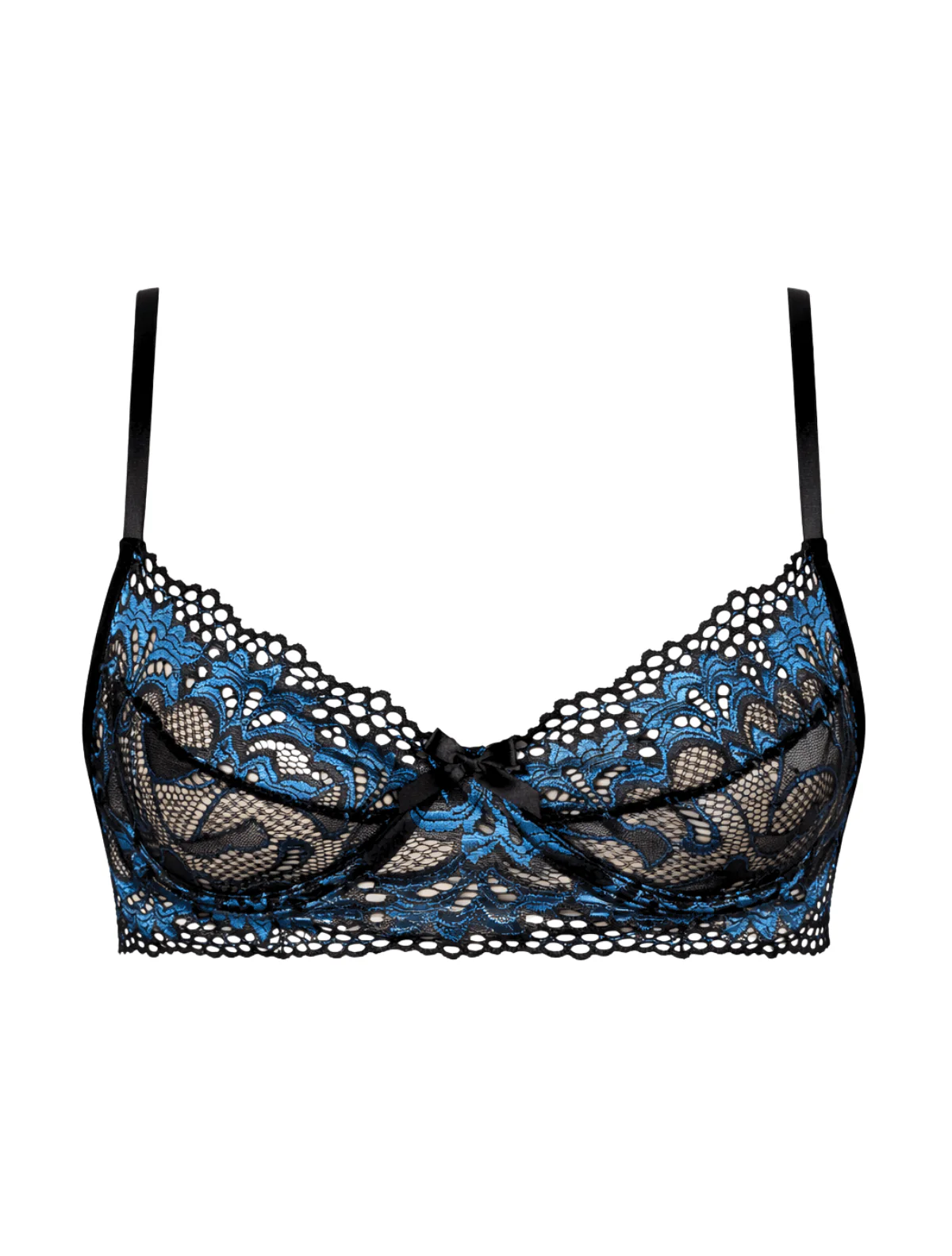 Midnight Bloom Lace Bralette