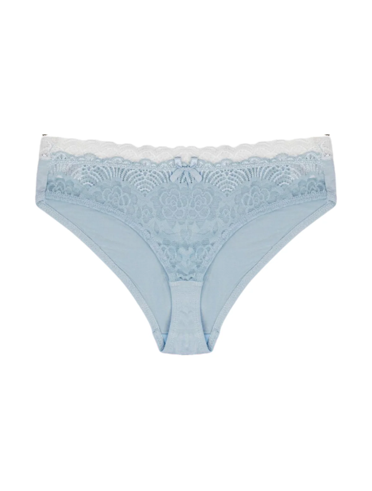 AiraModal™ Pastel Sky Blue Lace Brief
