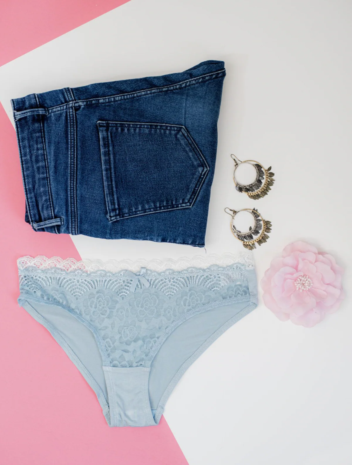 AiraModal™ Pastel Sky Blue Lace Brief - Image 6