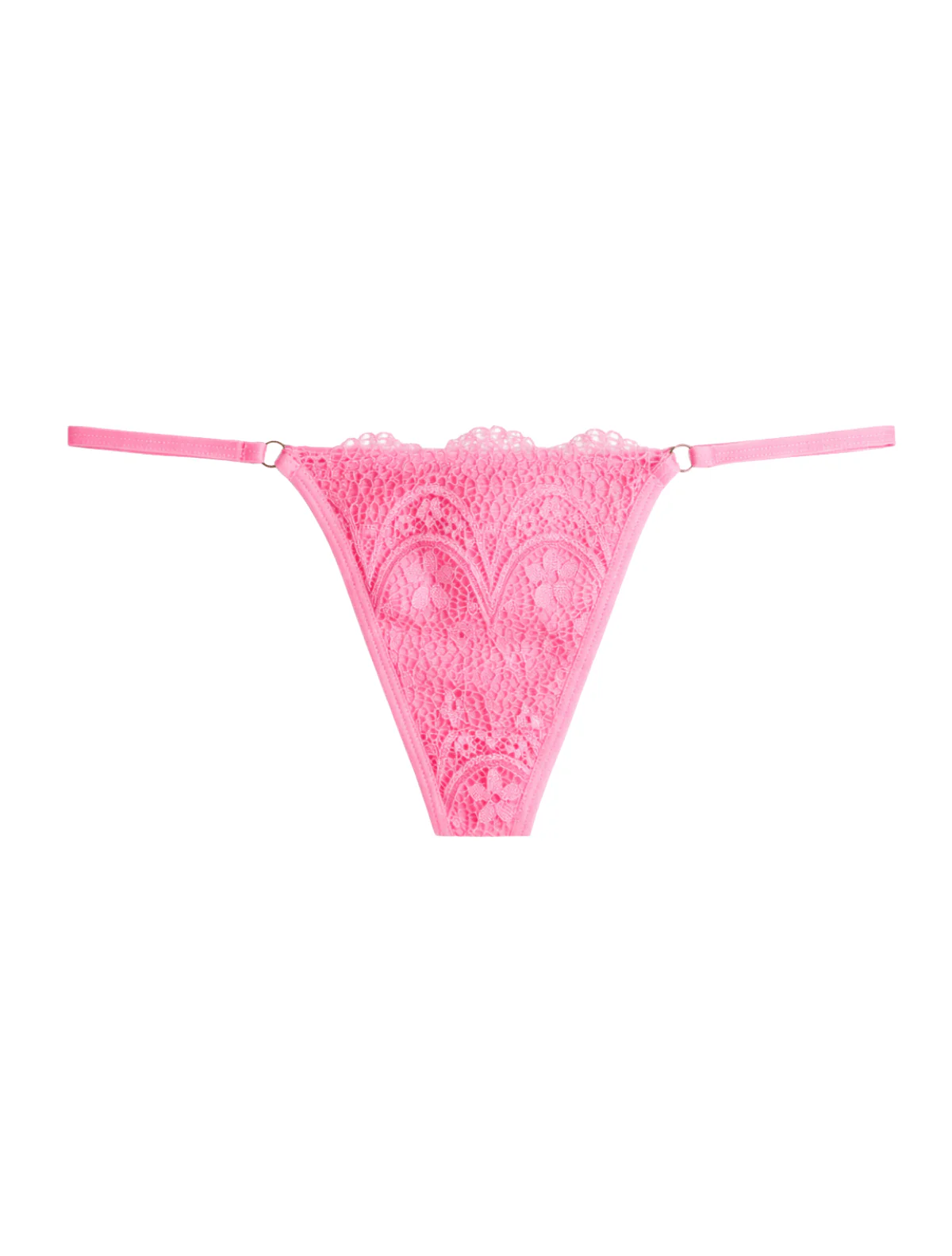 Petal Pink Low-Rise Thong