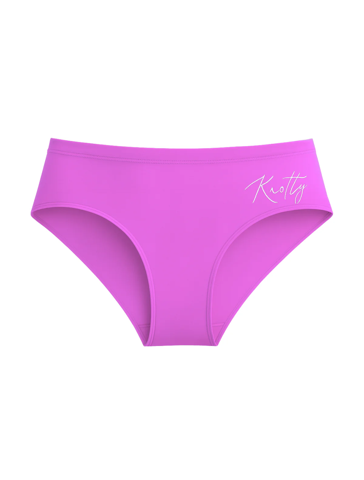 Purple Cotton Knotty Briefs