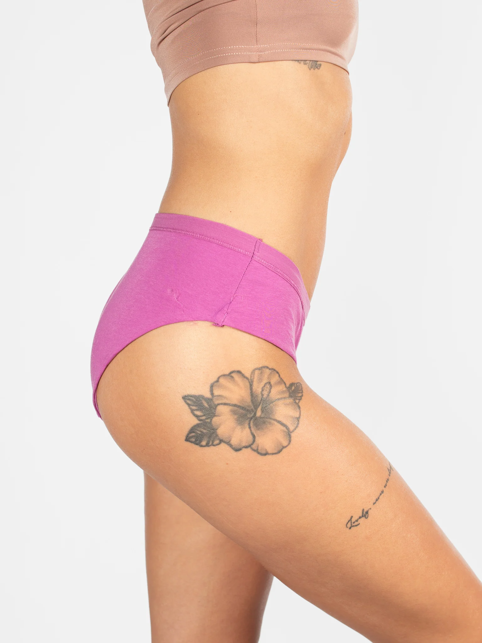 Purple Cotton Knotty Briefs - Image 3