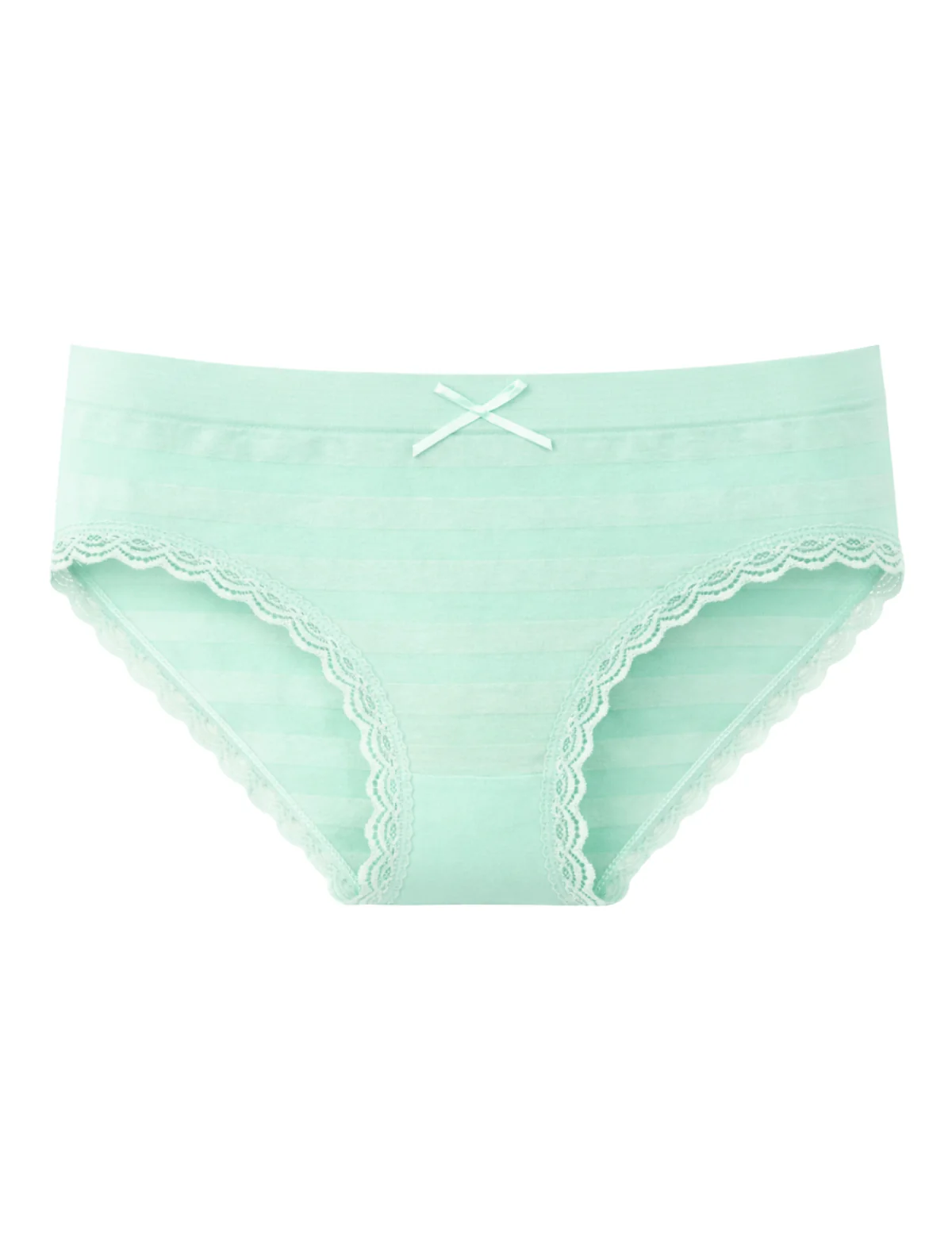 Full Coverage Striped Stretch Briefs