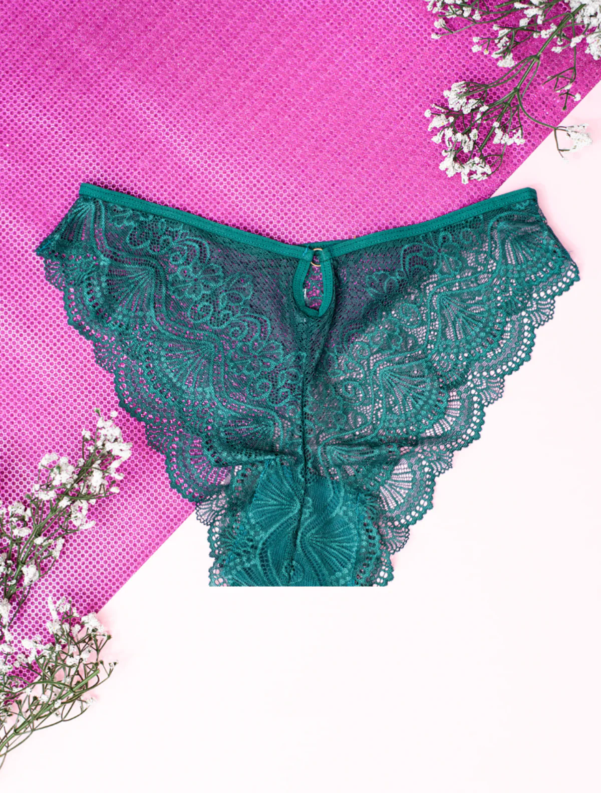 Sage Seduction Lace Bikini - Image 4