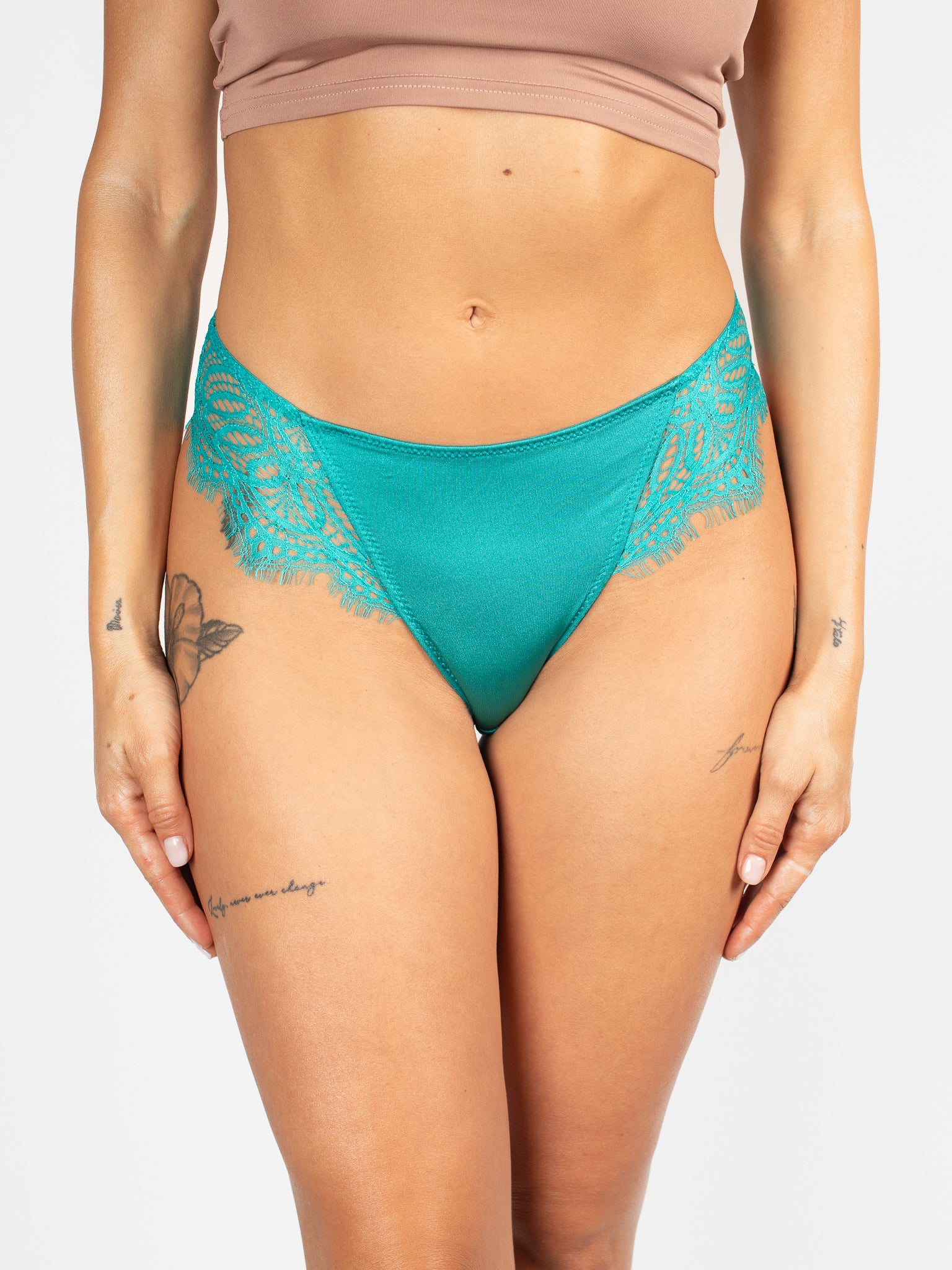 Silky Eyelash-Lace Cheeky - Image 2
