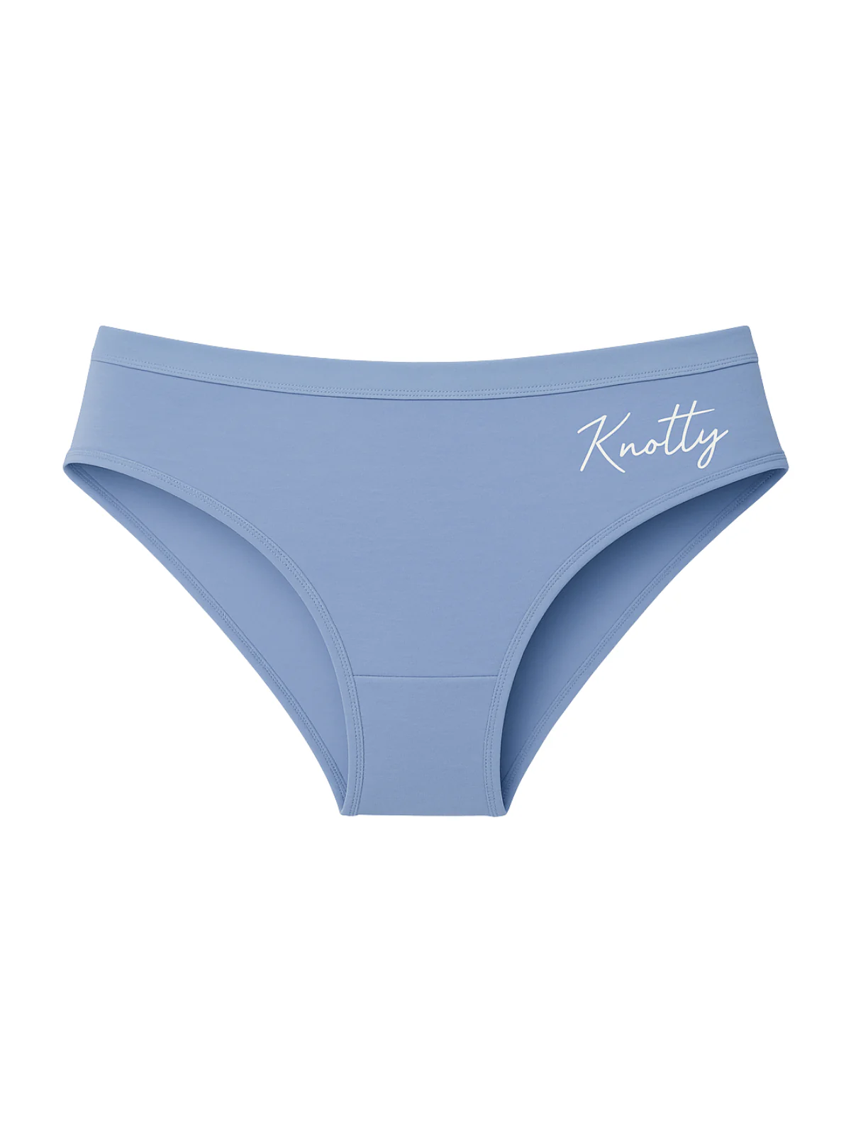 Sky Blue Cotton Knotty Briefs