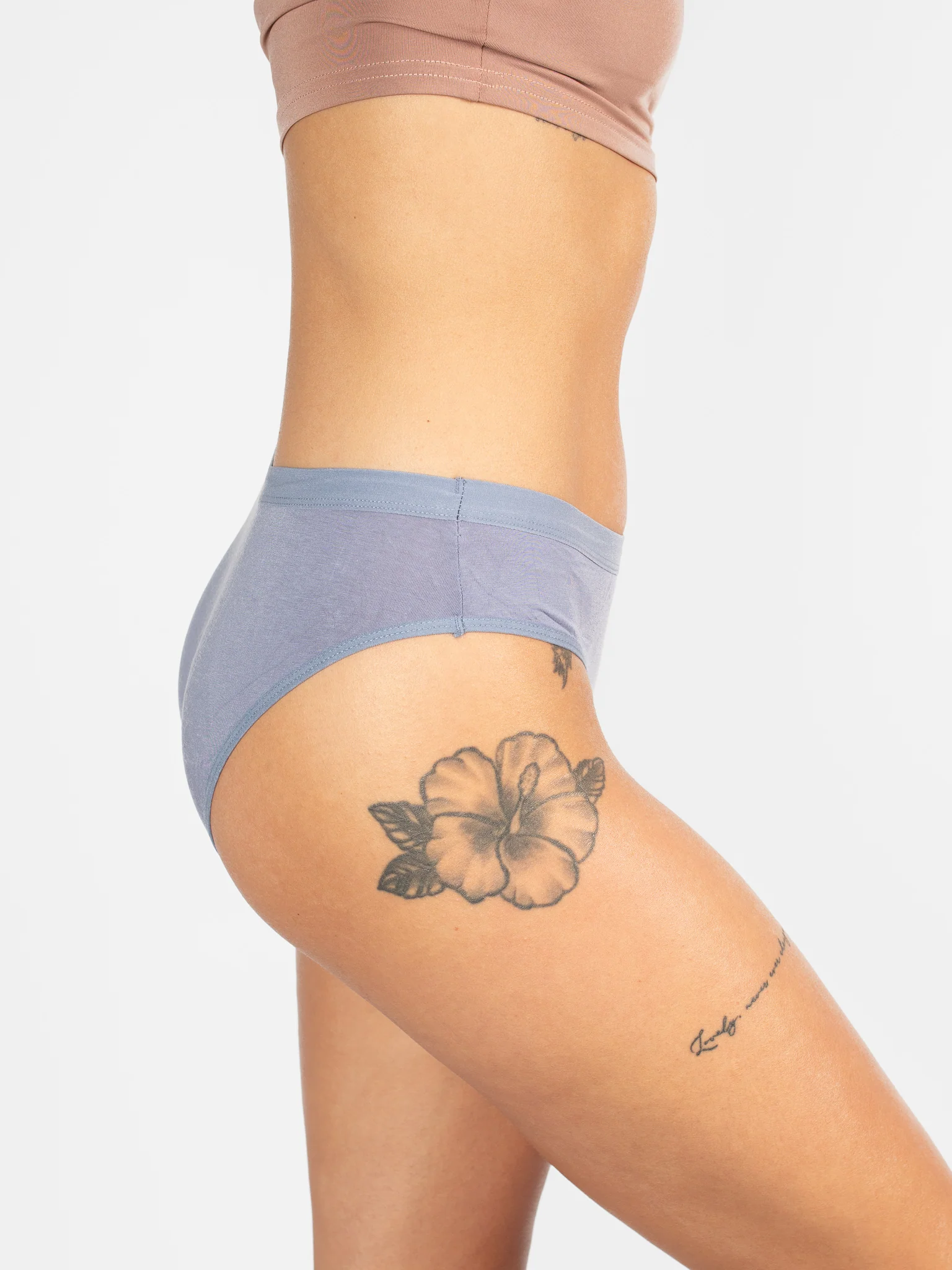 Sky Blue Cotton Knotty Briefs - Image 3