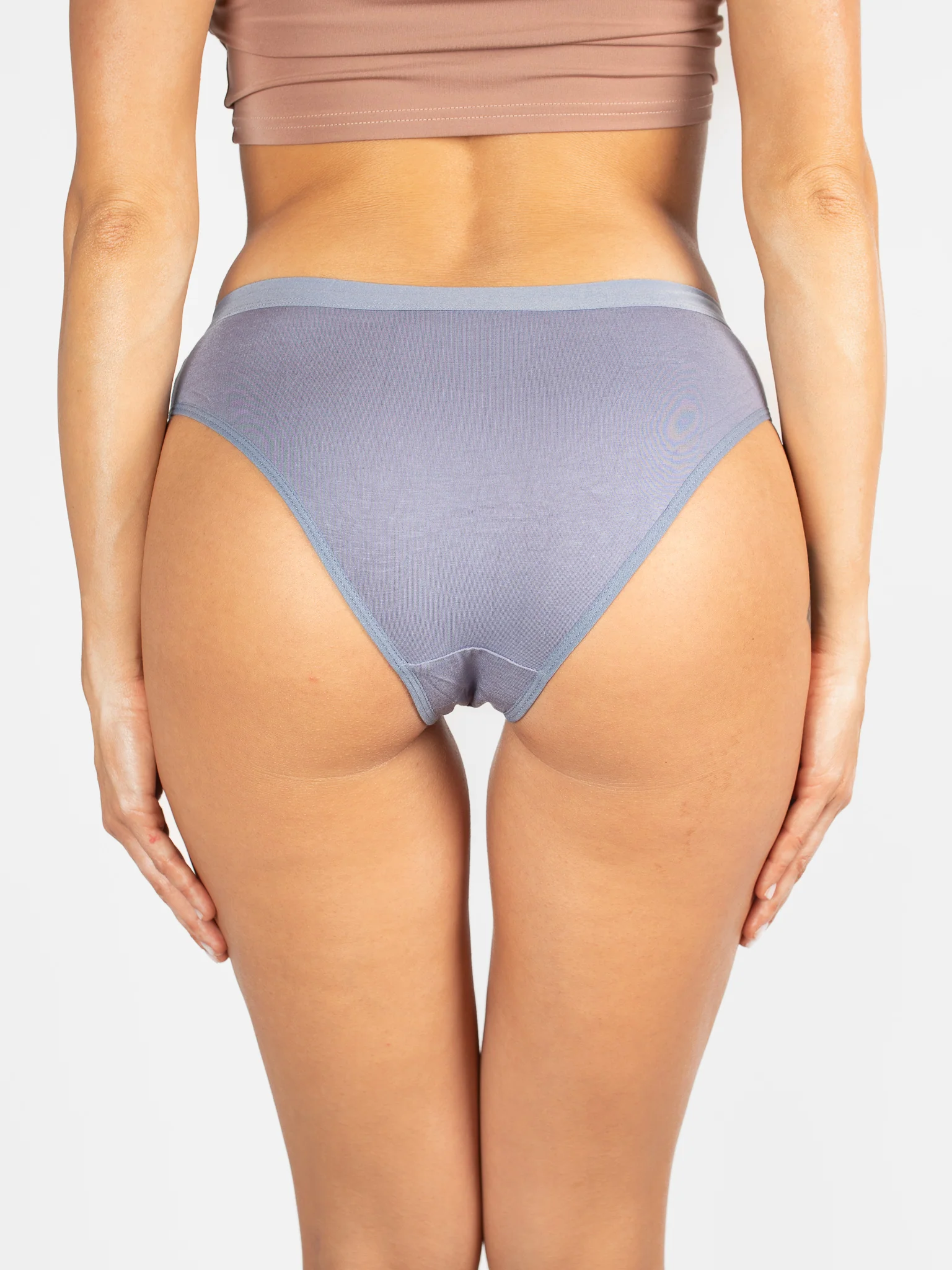 Sky Blue Cotton Knotty Briefs - Image 4