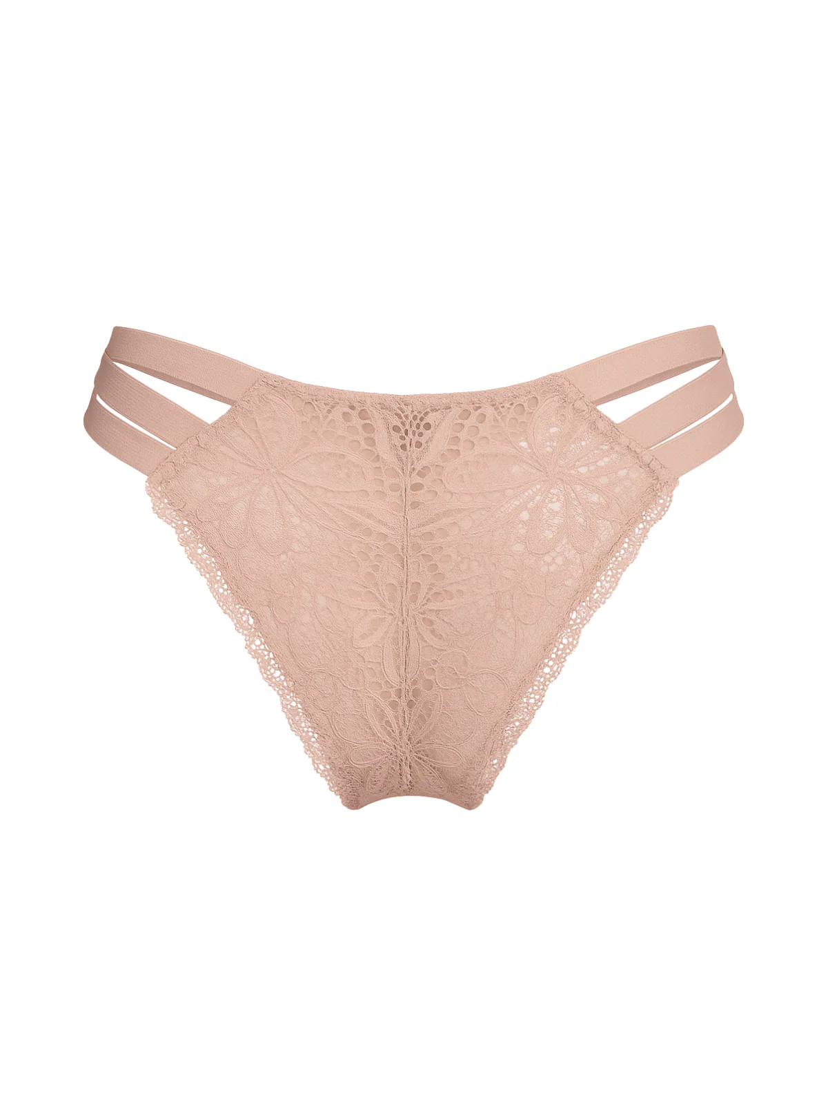 Strappy Beige Cheeky