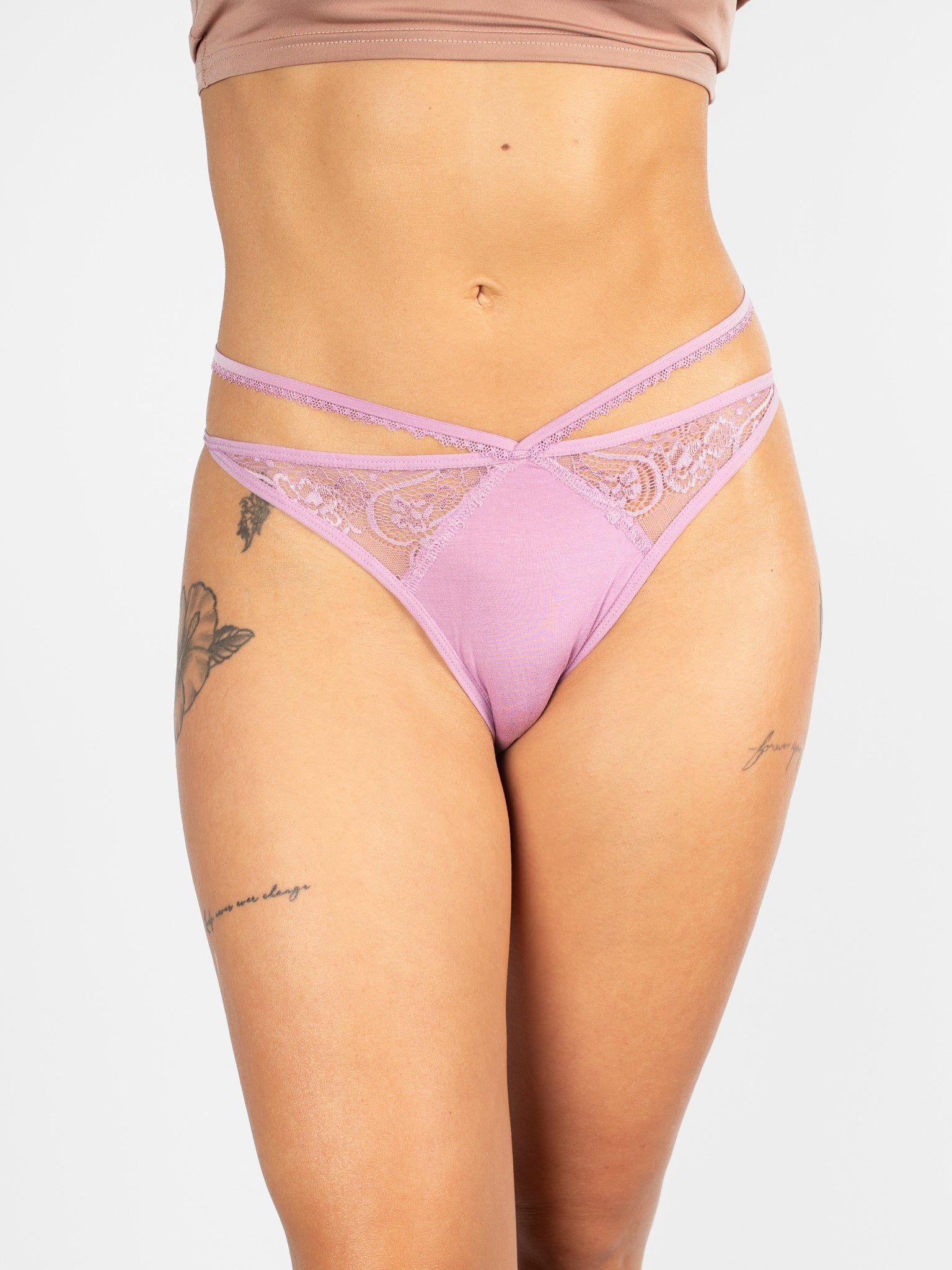 Double Strap Lilac Brief - Image 2